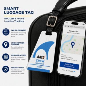 Amakusa Airlines Luggage Tag – Tail Design Smart Tag
