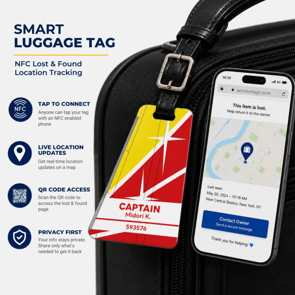 Fuji Dream Luggage Tag – Tail Design Smart Tag