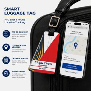 Philippine Airlines Luggage Tag – Tail Design Smart Tag