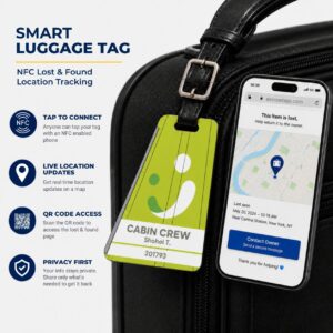 Solaseed Luggage Tag – Tail Design Smart Tag