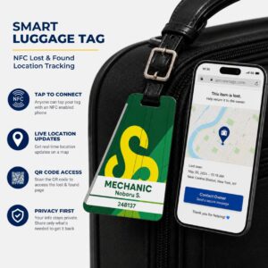 Spring Air Luggage Tag – Tail Design Smart Tag