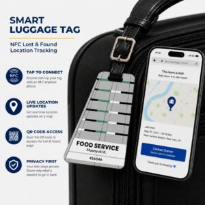 Zipair Luggage Tag – Tail Design Smart Tag