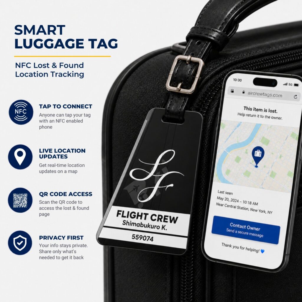 Starflyer Luggage Tag – Tail Design Smart Tag