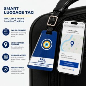 Air Sweden Luggage Tag – Tail Design Smart Tag