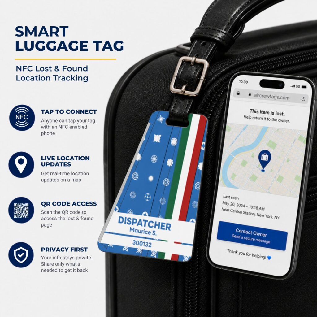 ITA Luggage Tag – Tail Design Smart Tag