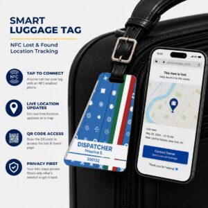 ITA Luggage Tag – Tail Design Smart Tag