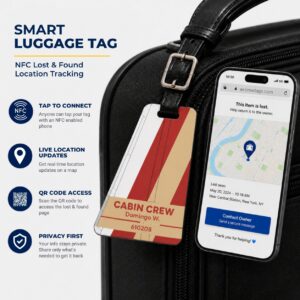 Kalitta Air Luggage Tag – Tail Design Smart Tag