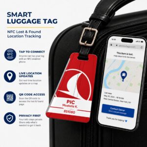 Turkish Airlines Luggage Tag – Tail Design Smart Tag